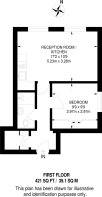 Floorplan area for info only, not for £/sq. ft valuation