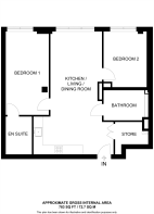 Floorplan area for info only, not for £/sq. ft valuation