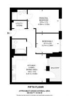Floorplan area for info only, not for £/sq. ft valuation