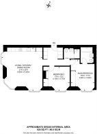 Floorplan area for info only, not for £/sq. ft valuation