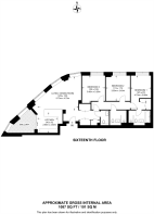 Floorplan area for info only, not for £/sq. ft valuation