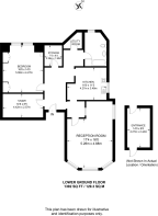 Floorplan area for info only, not for Â£/sq. ft valuation