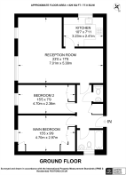 Floorplan area for info only, not for Â£/sq. ft valuation