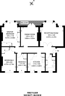 Floorplan area for info only, not for £/sq. ft valuation