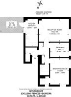 Floorplan area for info only, not for Â£/sq. ft valuation