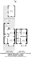 Floorplan area for info only, not for £/sq. ft valuation