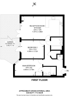 Floorplan area for info only, not for £/sq. ft valuation
