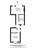 Floorplan area for info only, not for £/sq. ft valuation