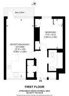 Floorplan area for info only, not for £/sq. ft valuation