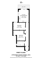 Floorplan area for info only, not for £/sq. ft valuation