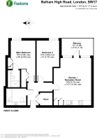 Floorplan area for info only, not for £/sq. ft valuation