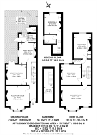 Floorplan area for info only, not for £/sq. ft valuation