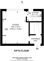 Floorplan area for info only, not for £/sq. ft valuation