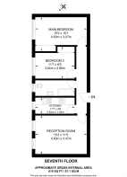 Floorplan area for info only, not for £/sq. ft valuation