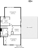 Floorplan area for info only, not for £/sq. ft valuation