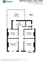 Floorplan area for info only, not for Â£/sq. ft valuation