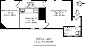 Floorplan area for info only, not for Â£/sq. ft valuation