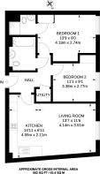 Floorplan area for info only, not for Â£/sq. ft valuation