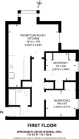 Floorplan area for info only, not for £/sq. ft valuation