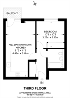 Floorplan area for info only, not for £/sq. ft valuation