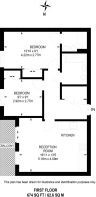 Floorplan area for info only, not for £/sq. ft valuation
