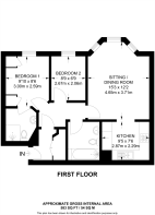Floorplan area for info only, not for £/sq. ft valuation