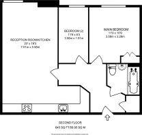 Floorplan area for info only, not for £/sq. ft valuation