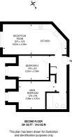 Floorplan area for info only, not for Â£/sq. ft valuation