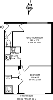 Floorplan area for info only, not for £/sq. ft valuation