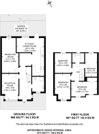 Floorplan area for info only, not for Â£/sq. ft valuation