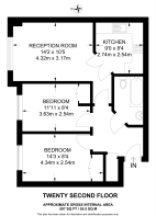 Floorplan area for info only, not for Â£/sq. ft valuation