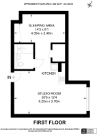 Floorplan area for info only, not for £/sq. ft valuation