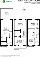 Floorplan area for info only, not for £/sq. ft valuation