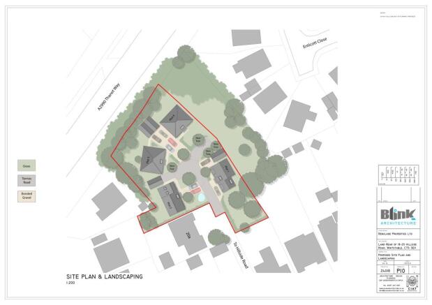 24018 - P10 - Proposed Site Plan and Landscaping -
