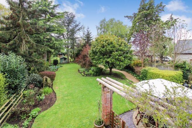 View Of Garden From Bedroom One