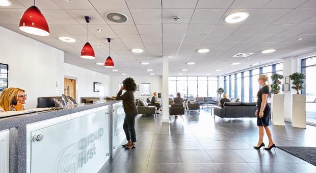 Main reception area