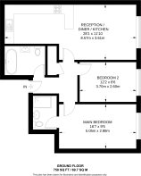 Floorplan area for info only, not for £/sq. ft valuation