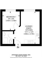 Floorplan area for info only, not for £/sq. ft valuation