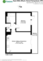 Floorplan area for info only, not for £/sq. ft valuation