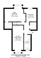 Floorplan area for info only, not for £/sq. ft valuation