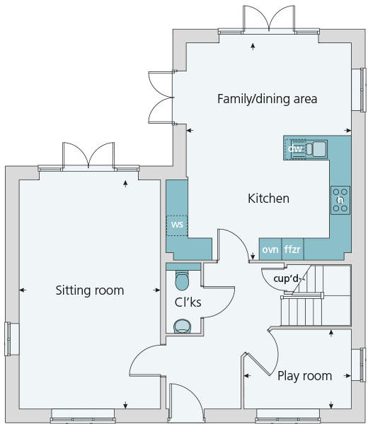 Ground floor plan