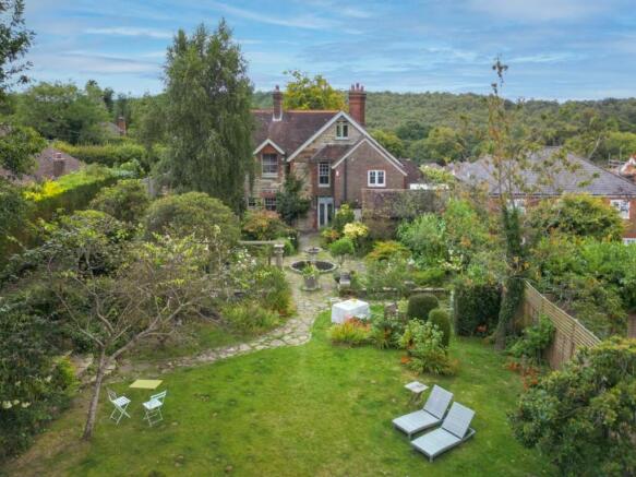 Rear garden view