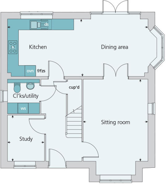 Ground floor plan