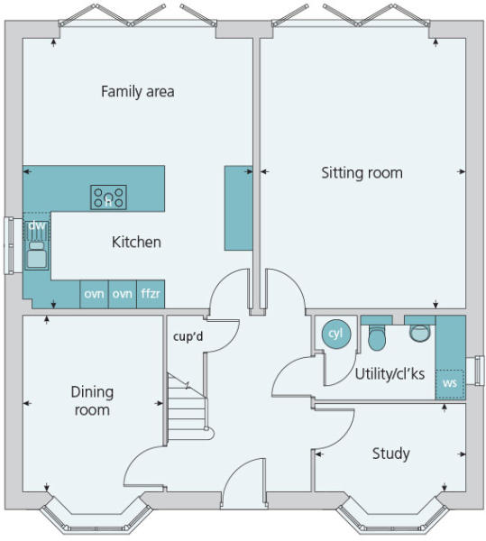 Ground floor plan