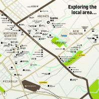 Exploring the area