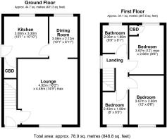35 Kings Lea, Halifax - all floors.JPG