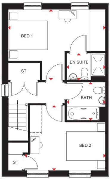 Lauriston 2nd floor