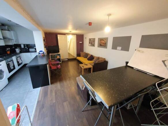 living-dining room (