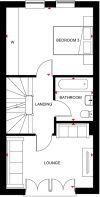 Cannington first floor plan