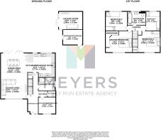 Black & White Floorplan